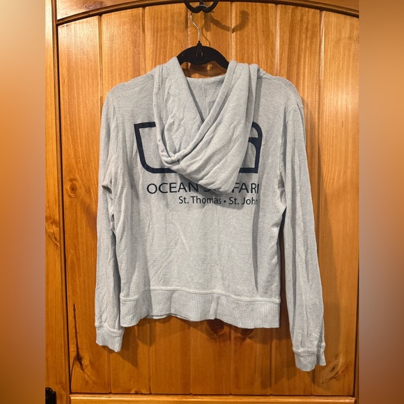 Ocean Safari Zip Hoodie- light blue - Picture 5 of 5